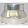 Gray Metal Products 5 x 3 in. Galvanized Connector Pipe Reducer & Increaser 3602993